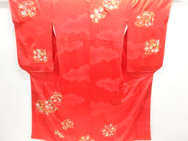 花模様刺繍訪問着